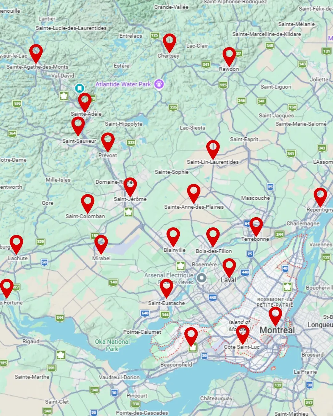 Zone de service Arsenal Électrique